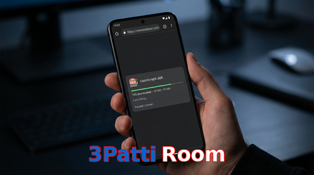 Main screen of 3Patti Room apk page for PK players